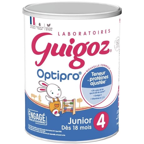 Guigoz Optipro 4 Lait de croissance dès 18 mois 900g