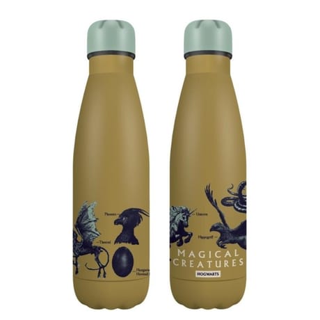 Bouteille 500 ml metal creatures magiques harry potter