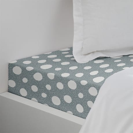 Drap housse microfibre 140x190 cm bubble