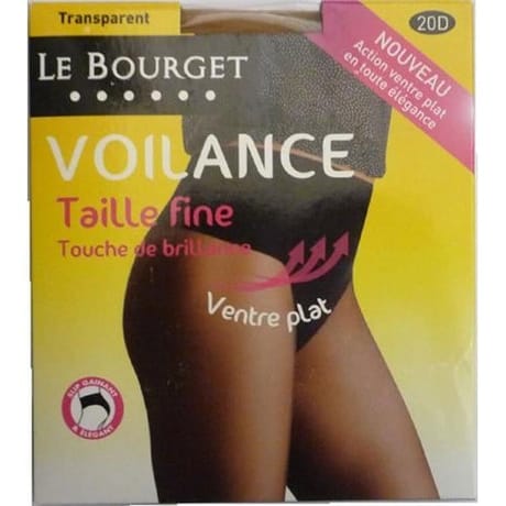 Collant satiné taille fine voilance 20D Le Bourget PANAMA T2