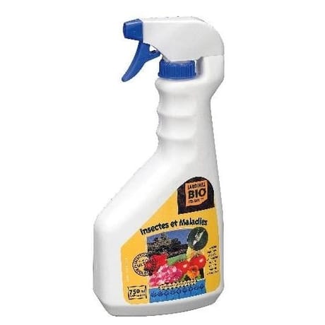 Jardinez bio insectes & maladies prêt à l'emploi 750ml