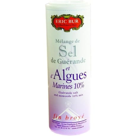 Eric Bur sel de Guérande algues marines 125g