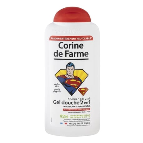 Corine de farme gel douche kids superman 300ml