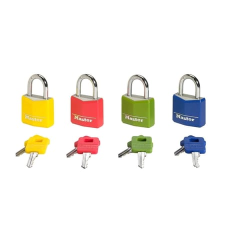 Master cadenas aluminium vynil couleur 30mm