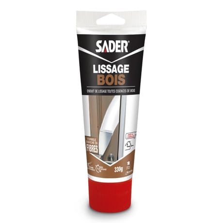 Sader enduit lissage bois tube 330g