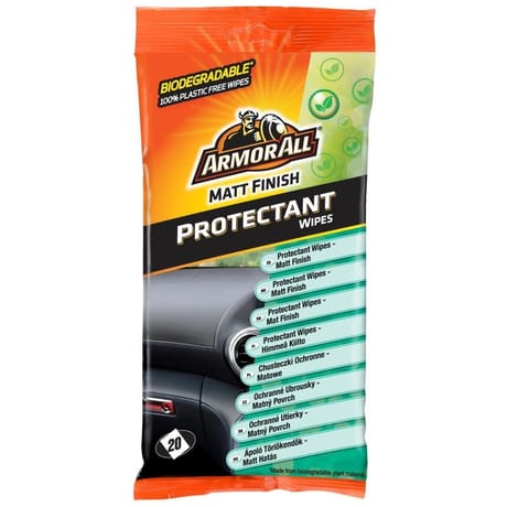 Armor all lingettes tableau de bord-finition mate x20 226g