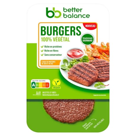 Better balance burger 100% végétal 200g