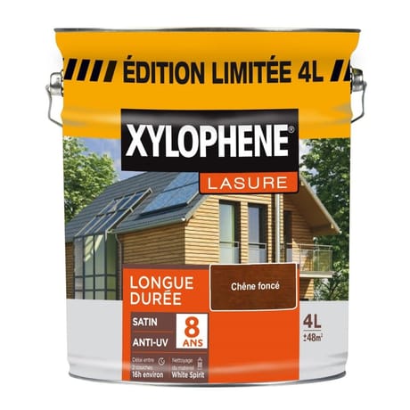 Lasure longue durée 8 ans chene fonce