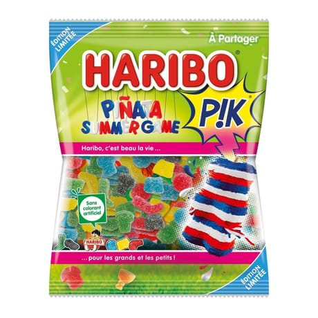 Haribo sachet summer foot pik 220g