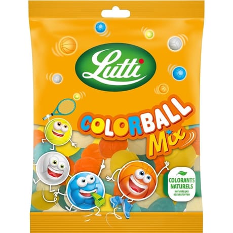 Lutti bombons color ball 400g