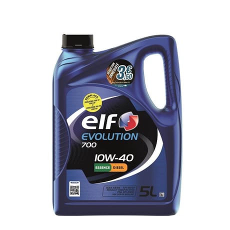 Elf evolution 700 td 10w-40 5l + ori nationale