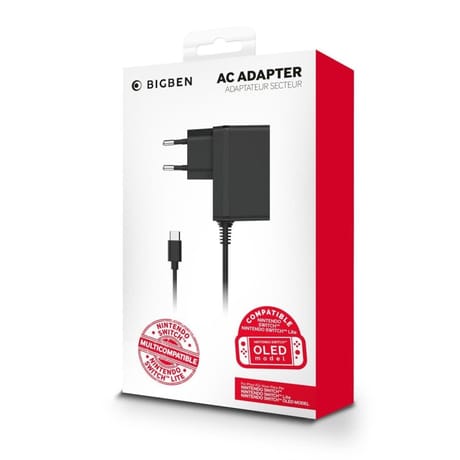Adaptateur secteur pour nintendo switch