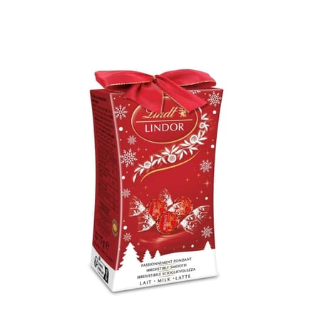 Lindt boite mini cadeau chocolat passionnément fondant lait 75g