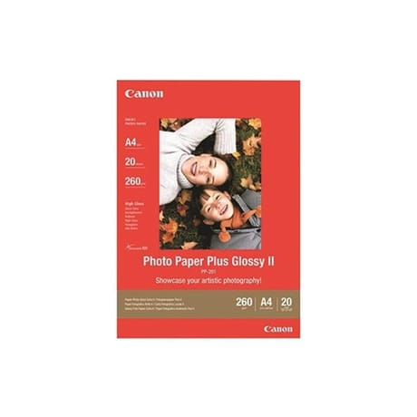 Papier photo brillant extra ii canon pp-201 : 13 * 18 cm - 20 feuilles