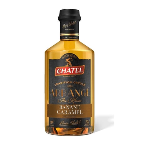 Chatel arrangé banane caramel 70cl 40%vol