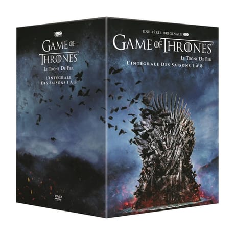 Coffret  dvd game of thrones saisons 1 à 8