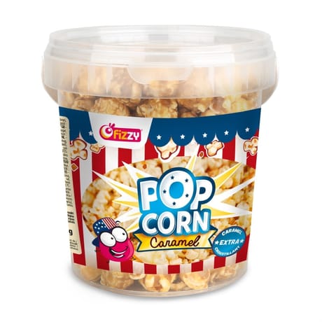 Fizzy pot pop corn caramelise 160g