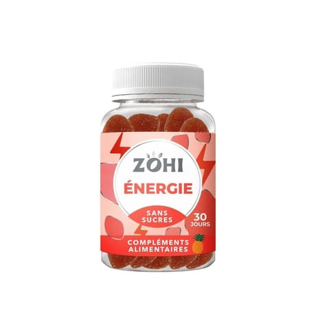 Zohi complément alimentaire énergie pilulier parfum ananas ss 30j-180g