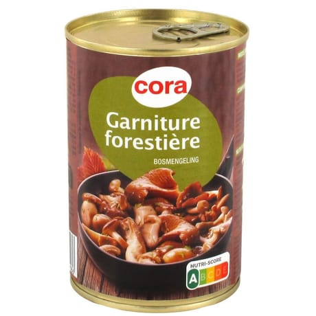 Cora garniture forestière boite 1/2 225g
