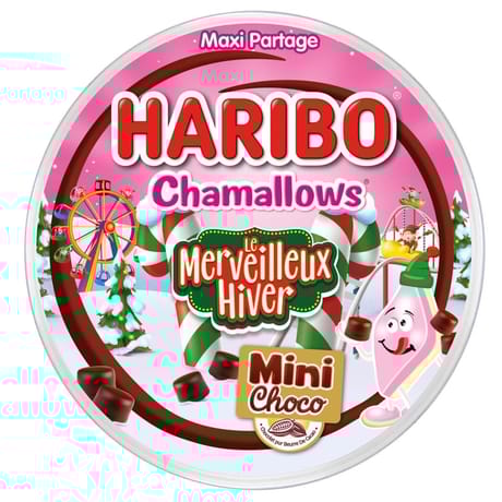 Haribo chamallows choco mini boîte 280g