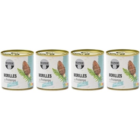 Borde 380g x 3 1/4 morilles