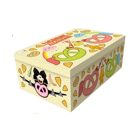 Boite à sucre decor licorne garnie 300g