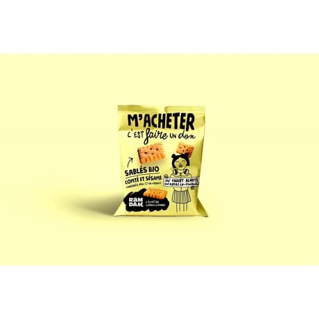 Ramdam sablés bio comte sésame 100g