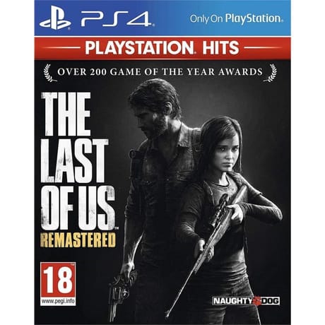 Jeu ps4  the last of us remastered hits