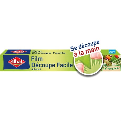 Albal film fraîcheur découpe facile 20m