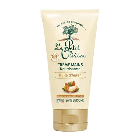 Crème mains nourrissante huile d'argan peaux sèches à très sèche 75ml
