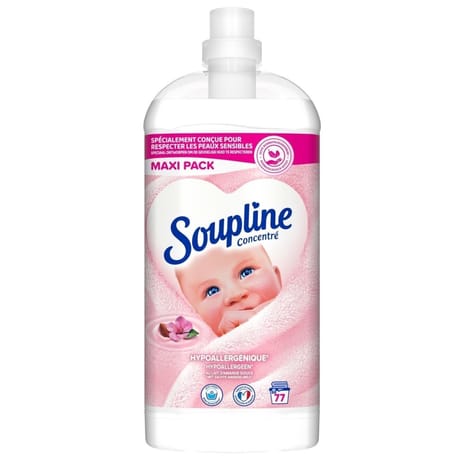 Soupline concentré assouplissant hypoallergénique 1700ml