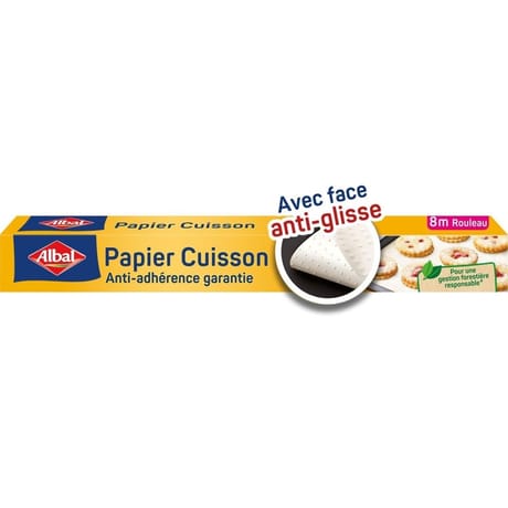 Albal papier cuisson anti-adhérent 8m