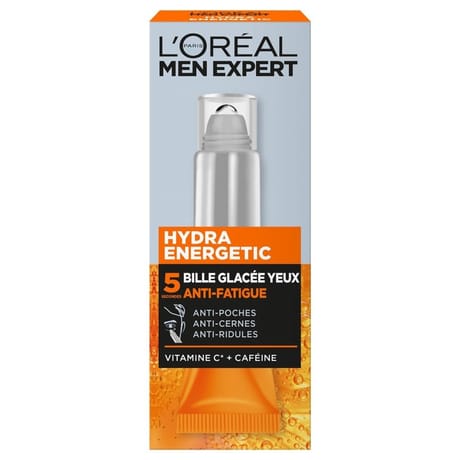 L'oréal men expert hydra energetic bille glacée yeux anti-fatigue 10ml