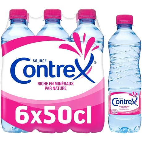 Contrex eau minérale naturelle 6x50cl