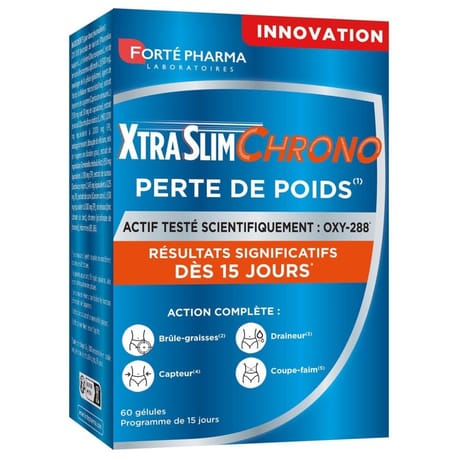 Forte pharma xtraslim chrono perte de poids x60