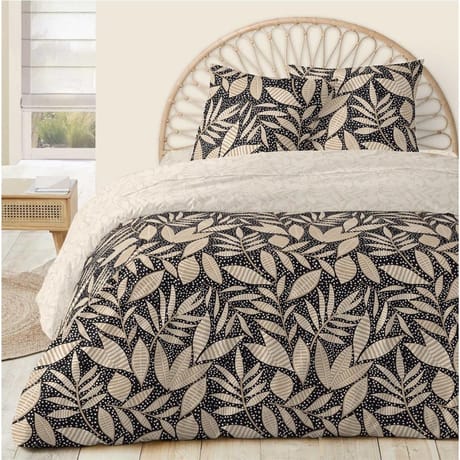 Parure housse de couette 260x240cm + 2 taies 63x63cm kidira