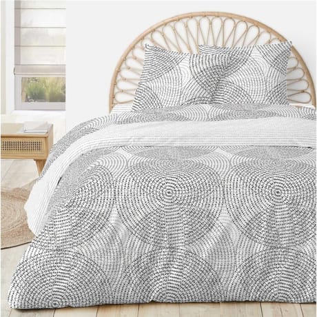 Parure housse de couette 260x240cm + 2 taies 63x63cm camouflage
