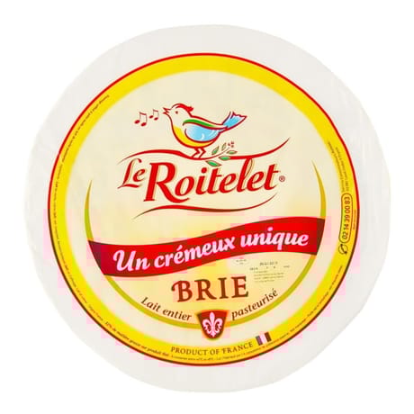 Brie au lait pasteurisé Le Roitelet