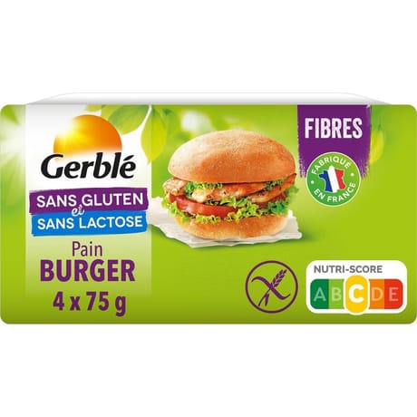 Gerblé pain burger sans gluten 300g
