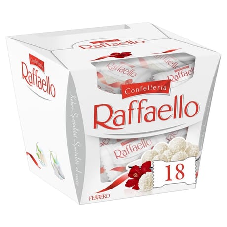 Raffaello 18 bouchées noix de coco amandes-x1-180g