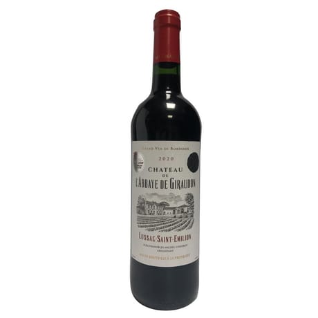 Lussac saint émilion château de l'abbaye de giraudon 13.5% vol. 75 cl