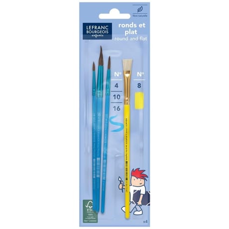Lefranc & bourgeos pinceaux 4/10/16 + 1 brosse