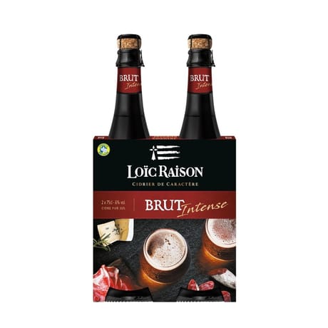 Loïc Raison brut intense 2x75cl 6%vol