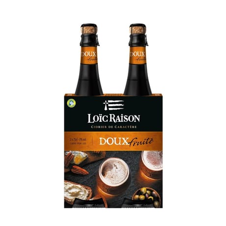 Loïc Raison doux fruité 2x75cl 3%vol