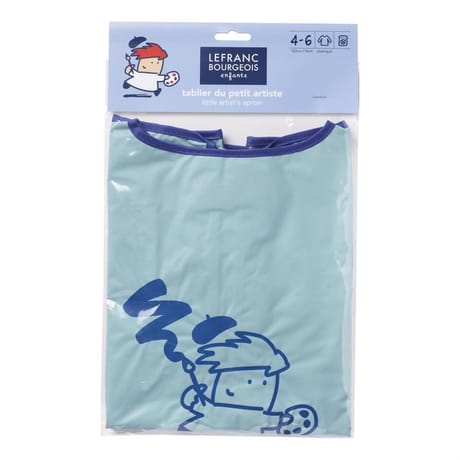 Lefranc bourgeois Color & co tablier de protection manches longues kid 4/6 ans