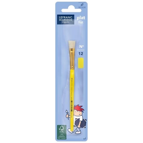 Lefranc & bourgeois pinceau brosse soie de porc n°12