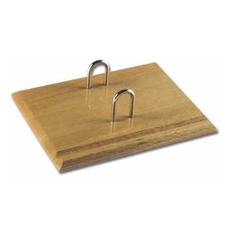 Exacompta support de bloc memo bois 195x155 mm sous film