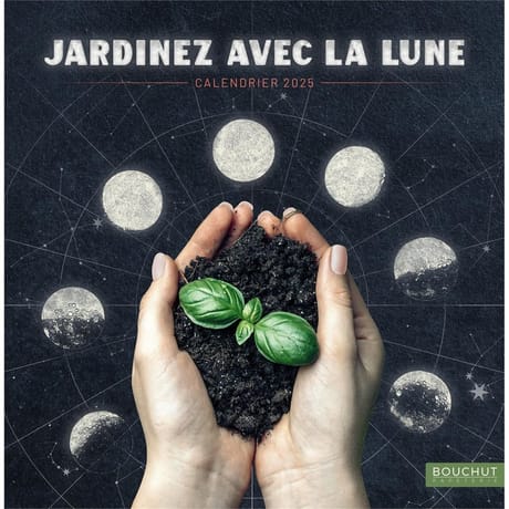 Calendrier illustre souple jardinez avec la lune