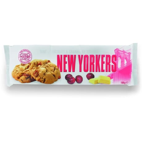Newyorkers cookies choco blanc et cranbery 150g