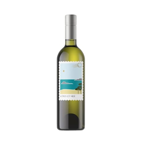 IGP Côtes de Gascogne Blanc sec Côtes et Mer 11,5% Vol. 75 cl